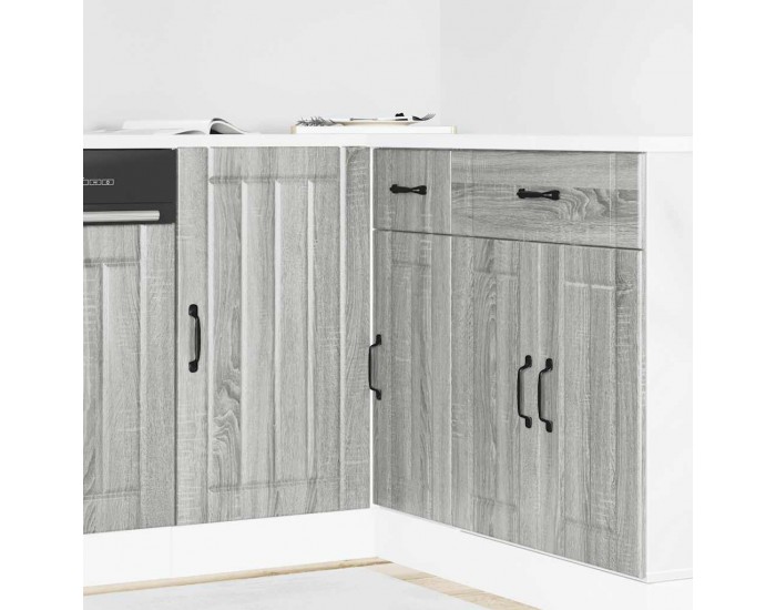 Sonata H Долен кухненски шкаф, Lucca, сив сонома, инженерно дърво