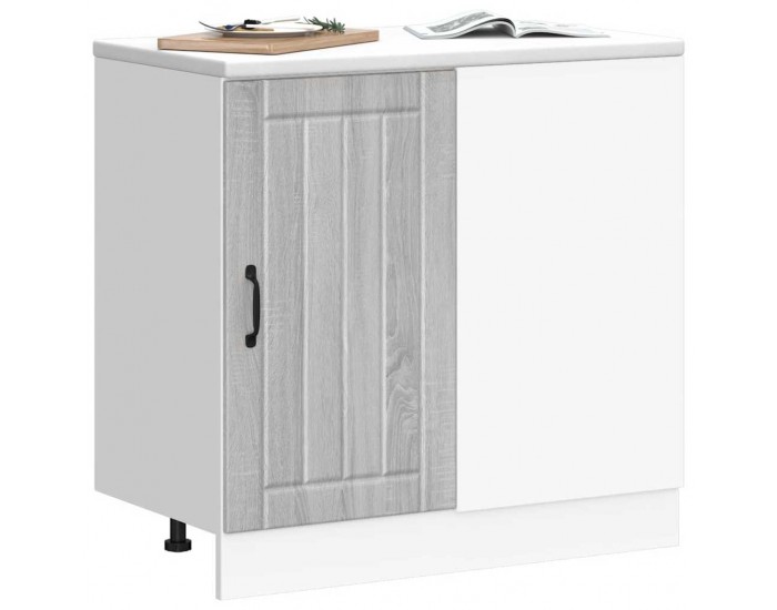 Sonata H Долен кухненски шкаф, Lucca, сив сонома, инженерно дърво