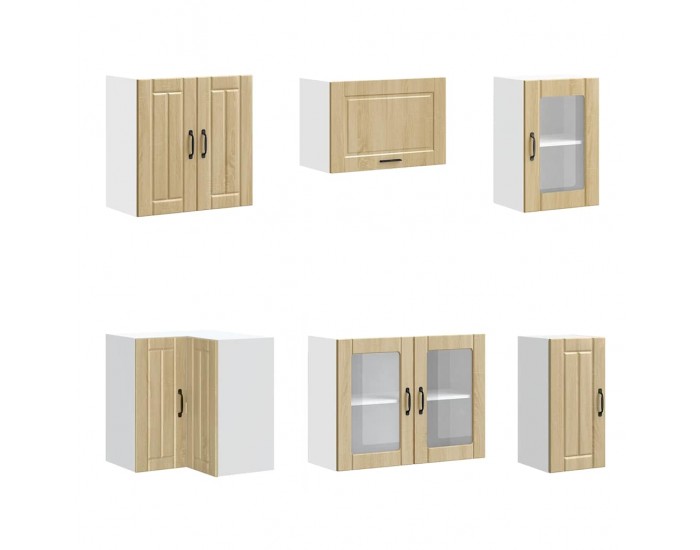 Sonata H Комплект кухненски шкафове от 11 части Lucca, инженерно дърво