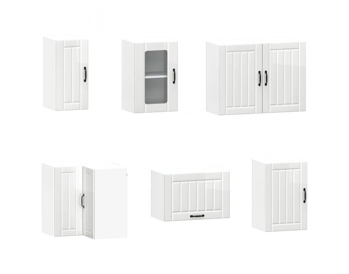 Sonata H Комплект кухненски шкафове от 11 части Lucca, инженерно дърво