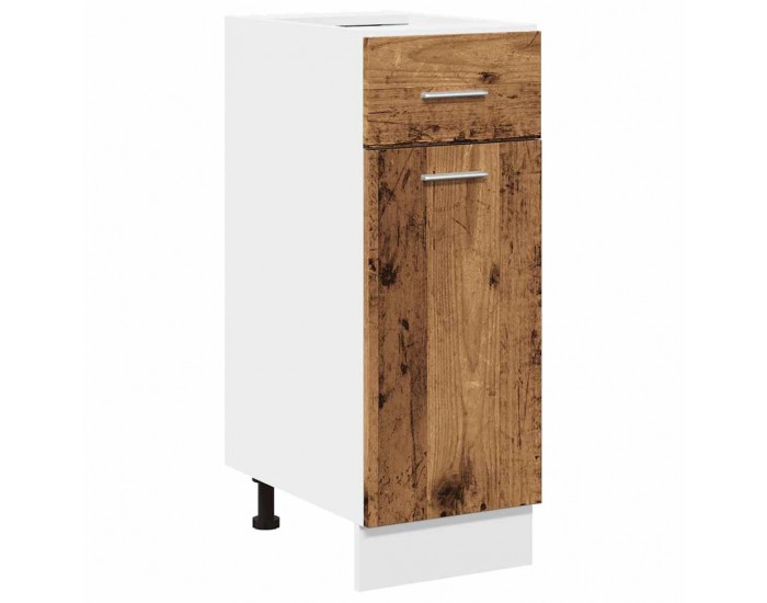 Sonata H Комплект кухненски шкафове, 11 части, Lyon, старо дърво, инженерно дърво