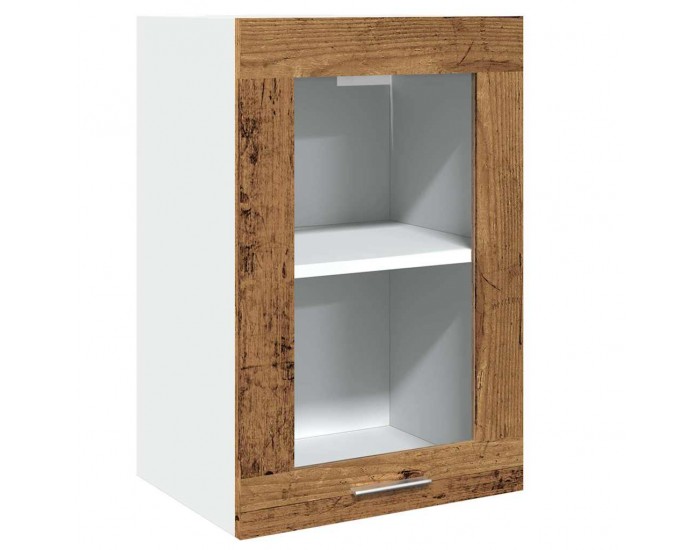 Sonata H Комплект кухненски шкафове, 11 части, Lyon, старо дърво, инженерно дърво