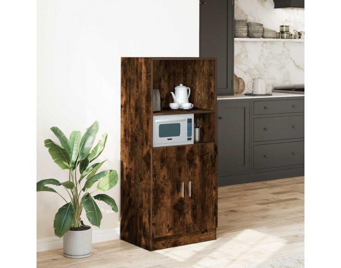 Sonata H Кухненски шкаф, опушен дъб, 57x41,5x131,5 см, инженерно дърво