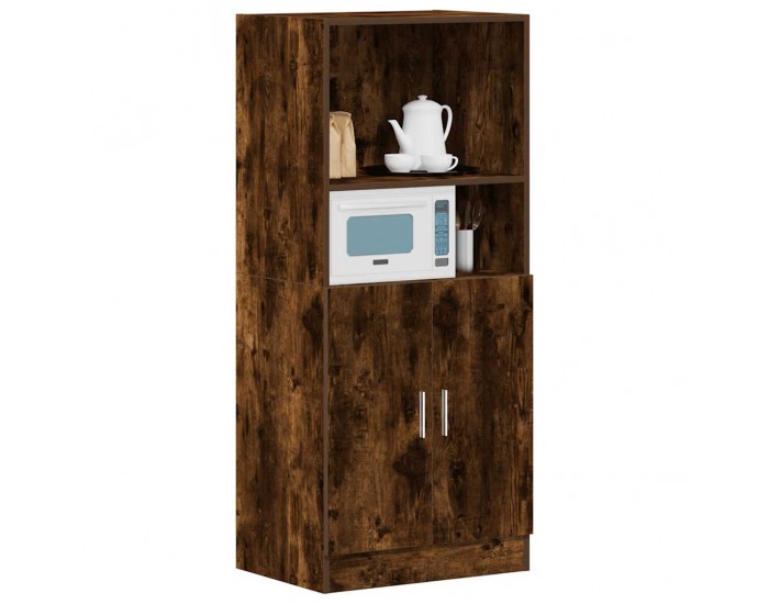 Sonata H Кухненски шкаф, опушен дъб, 57x41,5x131,5 см, инженерно дърво