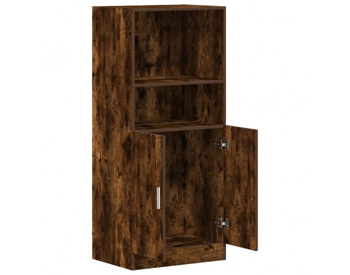 Sonata H Кухненски шкаф, опушен дъб, 57x41,5x131,5 см, инженерно дърво