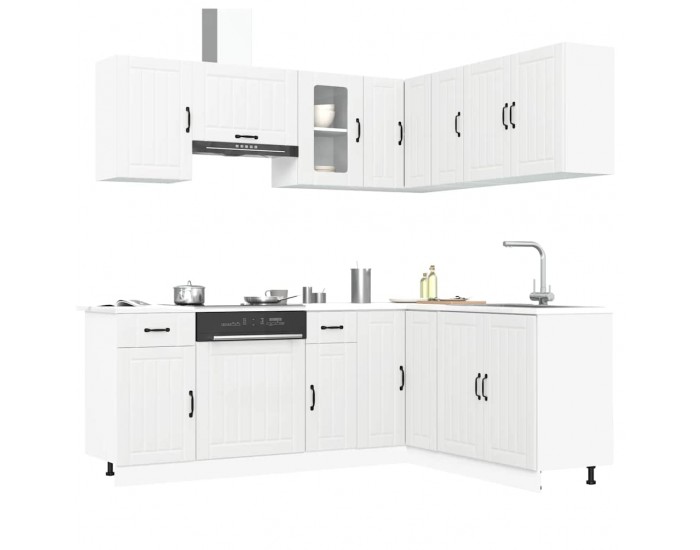 Sonata H Комплект кухненски шкафове от 11 части Lucca, инженерно дърво