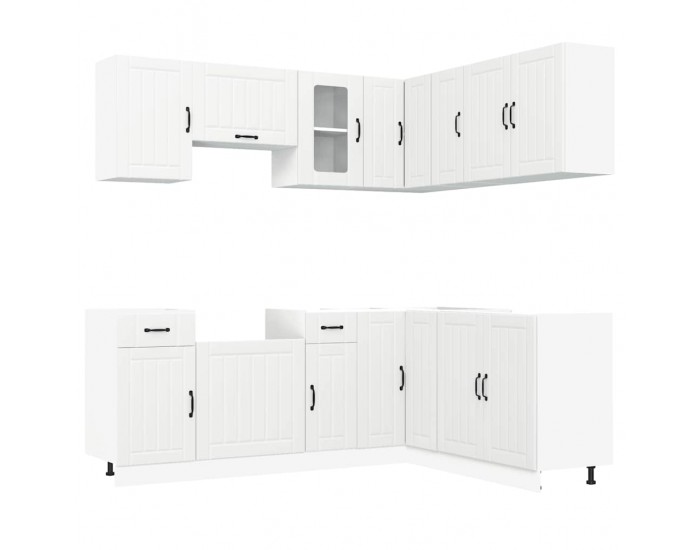 Sonata H Комплект кухненски шкафове от 11 части Lucca, инженерно дърво