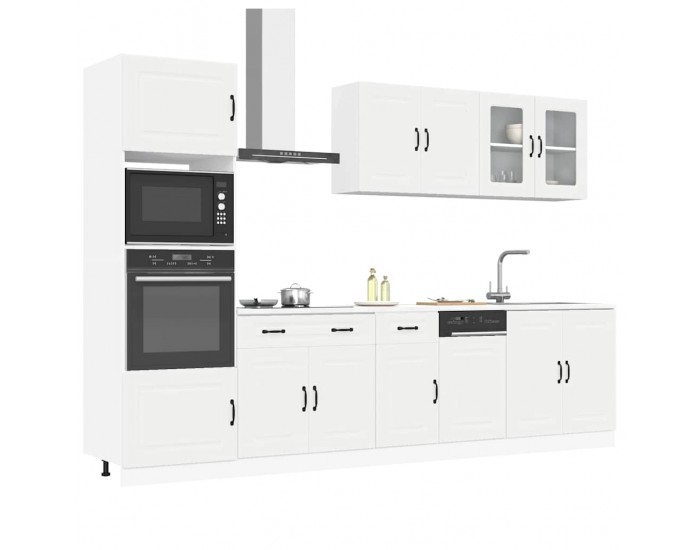 Sonata H Комплект кухненски шкафове от 7 части Kalmar, инженерно дърво