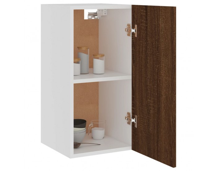 Sonata H Висящ шкаф Lyon кафяв дъб 29,5x31x60 см, инженерно дърво