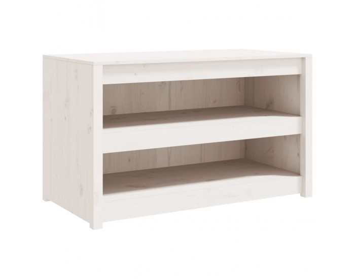 Sonata H Кухненски шкаф за открито, бял, 106x55x64 см, бор масив