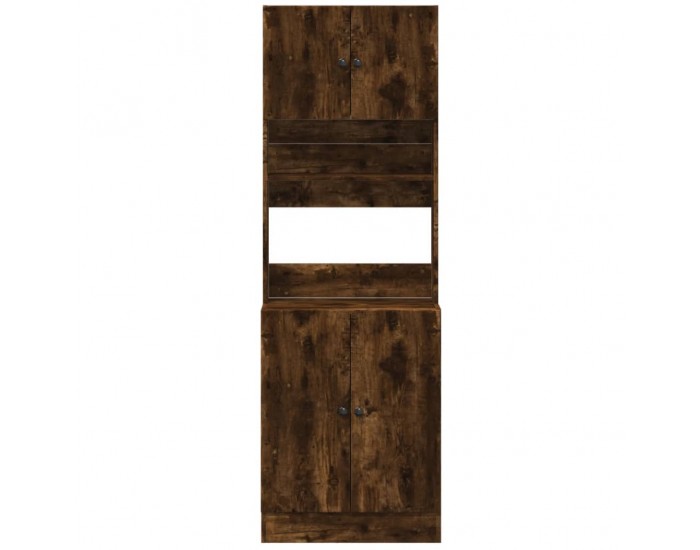 Sonata H Кухненски шкаф, опушен дъб, 60x50x180 см, инженерно дърво