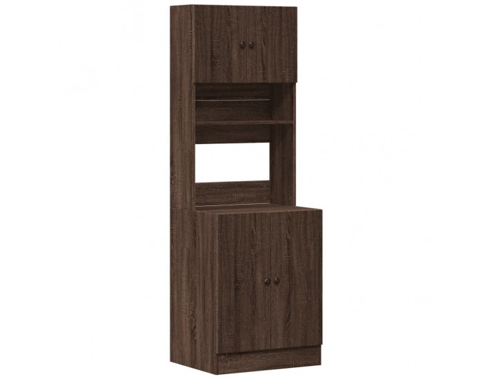 Sonata H Кухненски шкаф, кафяв дъб, 60x50x180 см, инженерно дърво