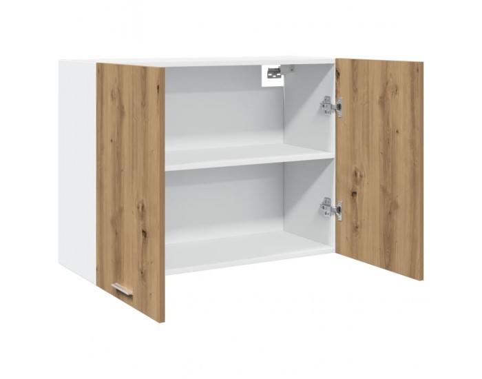 Sonata H Висящ шкаф Lyon, дъб Artisan, 80x31x60 см, инженерно дърво