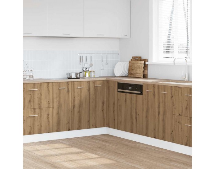 Sonata H Кухненски шкаф Lyon, дъб Artisan, 75,5x75,5x81,5 см, инженерно дърво