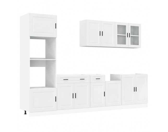 Sonata H Комплект кухненски шкафове от 7 части Kalmar, инженерно дърво