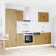 Sonata H Комплект кухненски шкафове от 7 части Kalmar, инженерно дърво