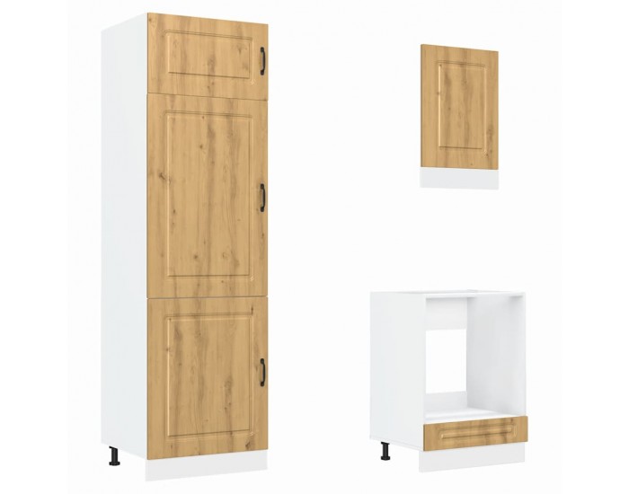 Sonata H Комплект кухненски шкафове от 7 части Kalmar, инженерно дърво