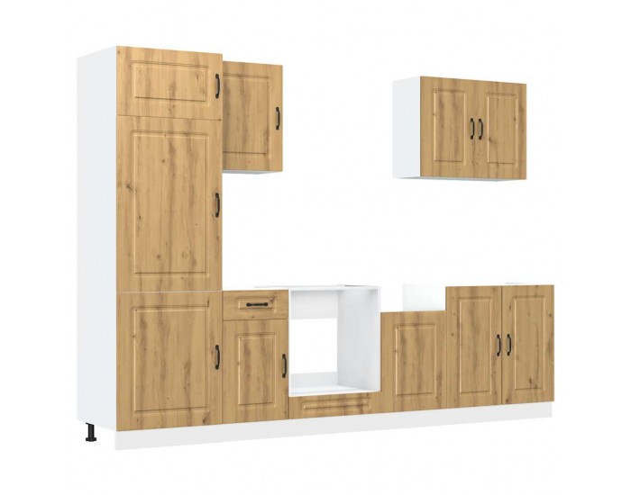 Sonata H Комплект кухненски шкафове от 7 части Kalmar, инженерно дърво