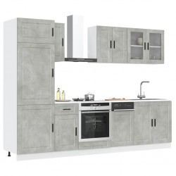 Sonata H Комплект кухненски шкафове от 8 части Kalmar, инженерно дърво - Модулни кухни