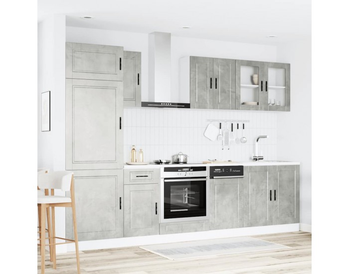 Sonata H Комплект кухненски шкафове от 8 части Kalmar, инженерно дърво