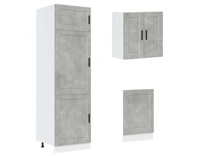 Sonata H Комплект кухненски шкафове от 8 части Kalmar, инженерно дърво