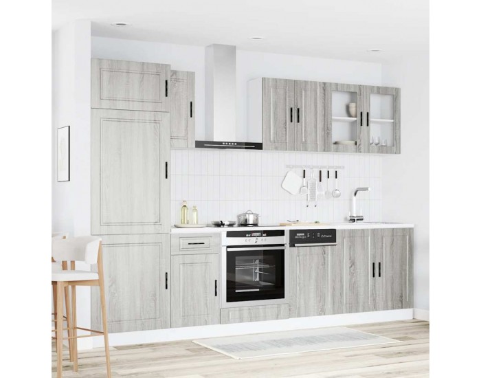 Sonata H Комплект кухненски шкафове от 8 части Kalmar, инженерно дърво