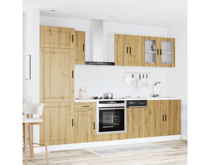 Sonata H Комплект кухненски шкафове от 8 части Kalmar, инженерно дърво