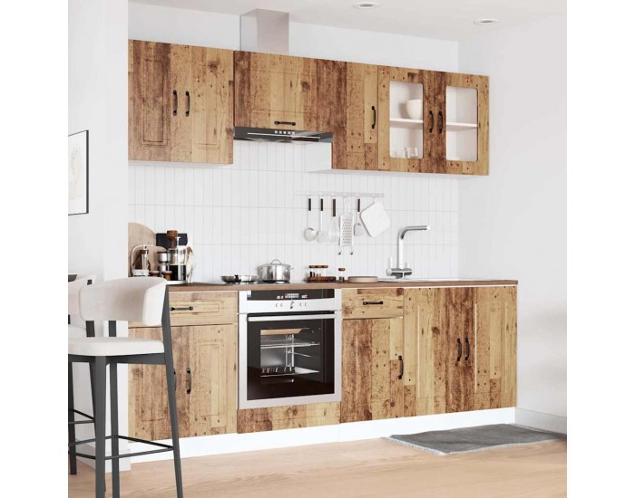 Sonata H Комплект кухненски шкафове от 8 части Kalmar, инженерно дърво