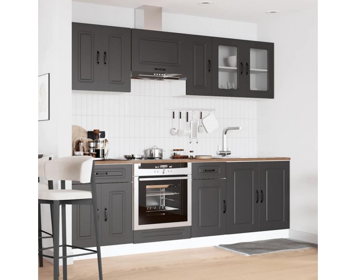 Sonata H Комплект кухненски шкафове от 8 части Kalmar, инженерно дърво