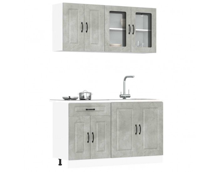 Sonata H Комплект кухненски шкафове от 4 части Kalmar, инженерно дърво