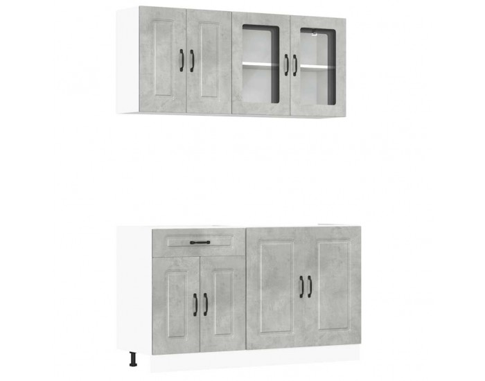 Sonata H Комплект кухненски шкафове от 4 части Kalmar, инженерно дърво