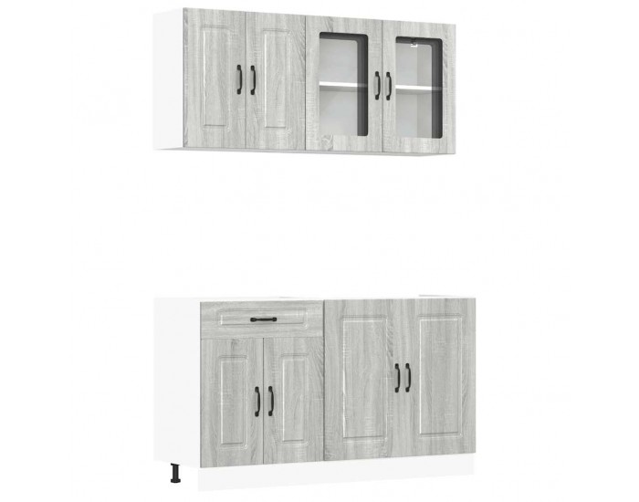 Sonata H Комплект кухненски шкафове от 4 части Kalmar, инженерно дърво