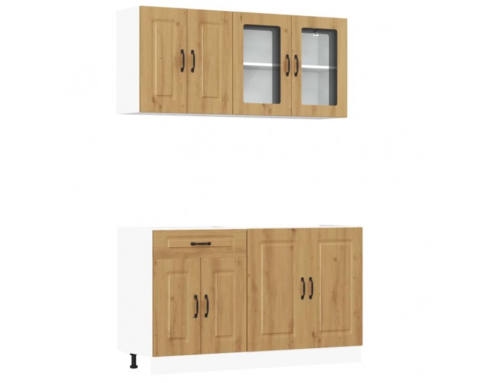 Sonata H Комплект кухненски шкафове от 4 части Kalmar, инженерно дърво