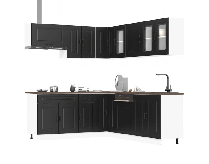 Sonata H Комплект кухненски шкафове от 11 части Kalmar, инженерно дърво