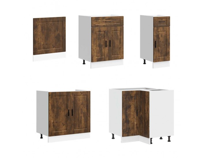 Sonata H Комплект кухненски шкафове от 11 части Porto, инженерно дърво