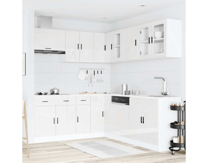 Sonata H Комплект кухненски шкафове от 11 части Porto, инженерно дърво