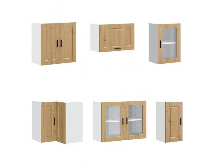 Sonata H Комплект кухненски шкафове от 11 части Porto, инженерно дърво