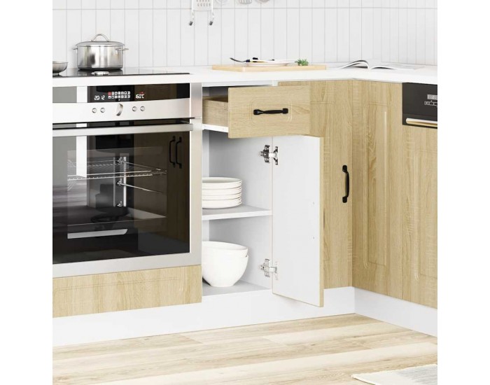 Sonata H Кухненски шкаф, Kalmar, дъб сонома, инженерно дърво