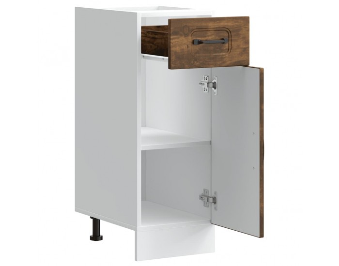 Sonata H Кухненски шкаф, Kalmar, опушен дъб, инженерно дърво