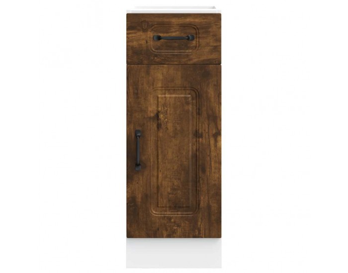 Sonata H Кухненски шкаф, Kalmar, опушен дъб, инженерно дърво