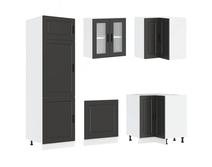 Sonata H Комплект кухненски шкафове от 14 части Porto, инженерно дърво