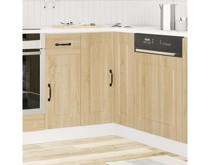 Sonata H Кухненски ъглов шкаф, Kalmar, дъб сонома, инженерно дърво