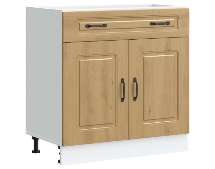 Sonata H Кухненски шкаф, Kalmar, дъб артизан, инженерно дърво