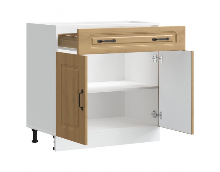 Sonata H Кухненски шкаф, Kalmar, дъб артизан, инженерно дърво