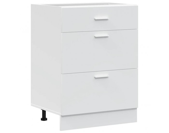 Sonata H Кухненски шкаф Lyon бял, инженерно дърво