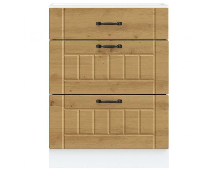 Sonata H Кухненски шкаф Lucca, дъб артизан, инженерно дърво