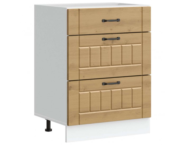 Sonata H Кухненски шкаф Lucca, дъб артизан, инженерно дърво