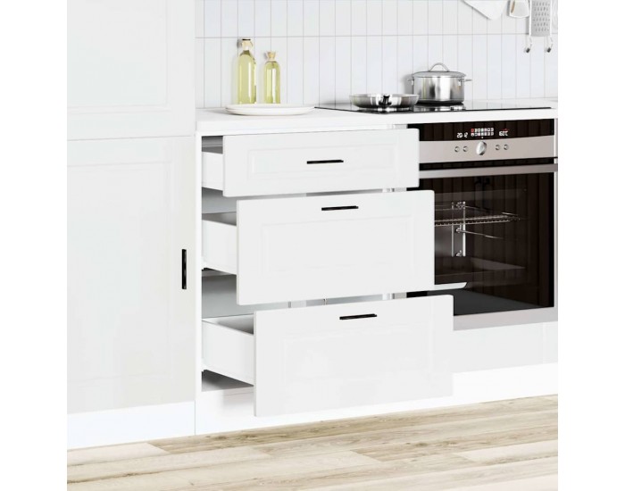 Sonata H Кухненски шкаф Porto Бяла инженерна дървесина