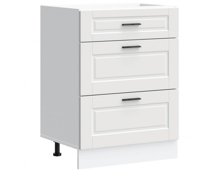 Sonata H Кухненски шкаф Porto Бяла инженерна дървесина