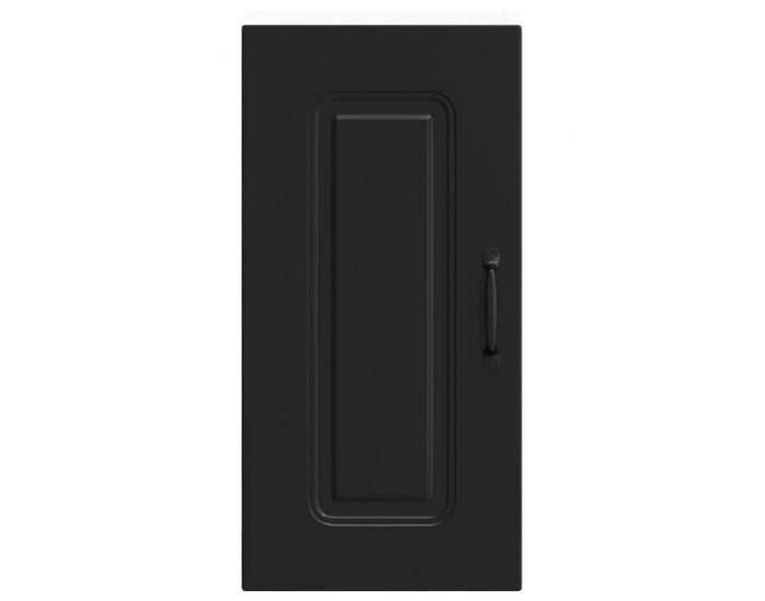 Sonata H Кухненски стенен шкаф, Kalmar, черен, инженерно дърво